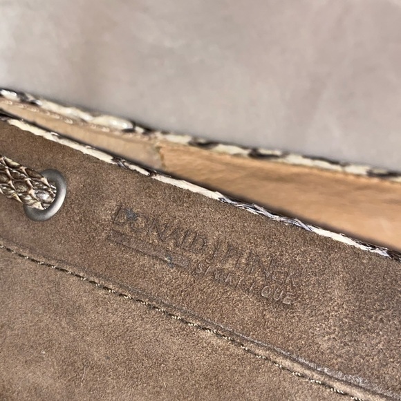 Donald J Pliner Brown Suede Low Heel Shoe - Picture 6 of 8